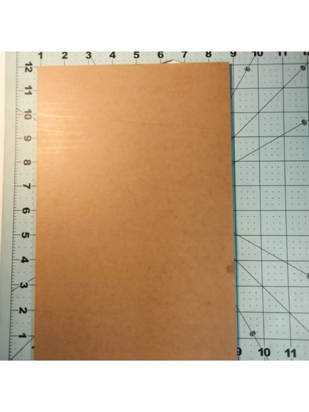 Brown Wooden Sheet 12X8 inch Frame Backing Crafting Board